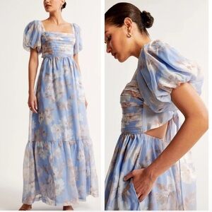 Abercrombie and Fitch Emerson Drama Floral Dress